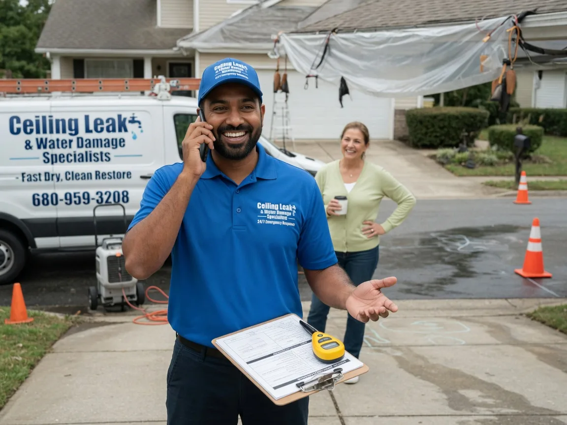 Ceiling Leak Cleanup Elco, PA FAQs